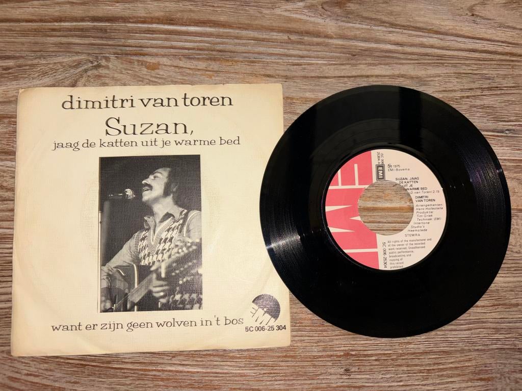 Dimitri Van Toren - Suzan, Jaag De Katten Uit Je Warme Bed, Ophalen of Verzenden, Gebruikt, Overige formaten, Levenslied of Smartlap