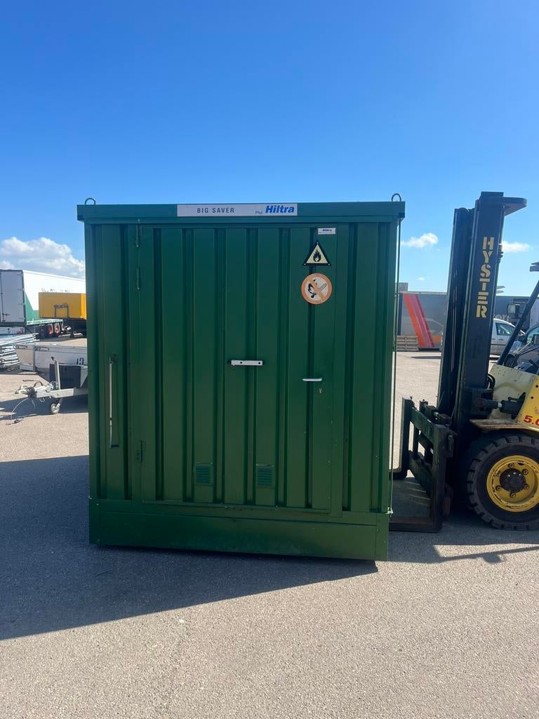 Hiltra gevaarlijke stoffen chemicaliën verf container, Ophalen of Verzenden