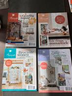Brocante Living tijdschriften - 4 stuks, Boeken, Ophalen of Verzenden, Zo goed als nieuw, Overige typen