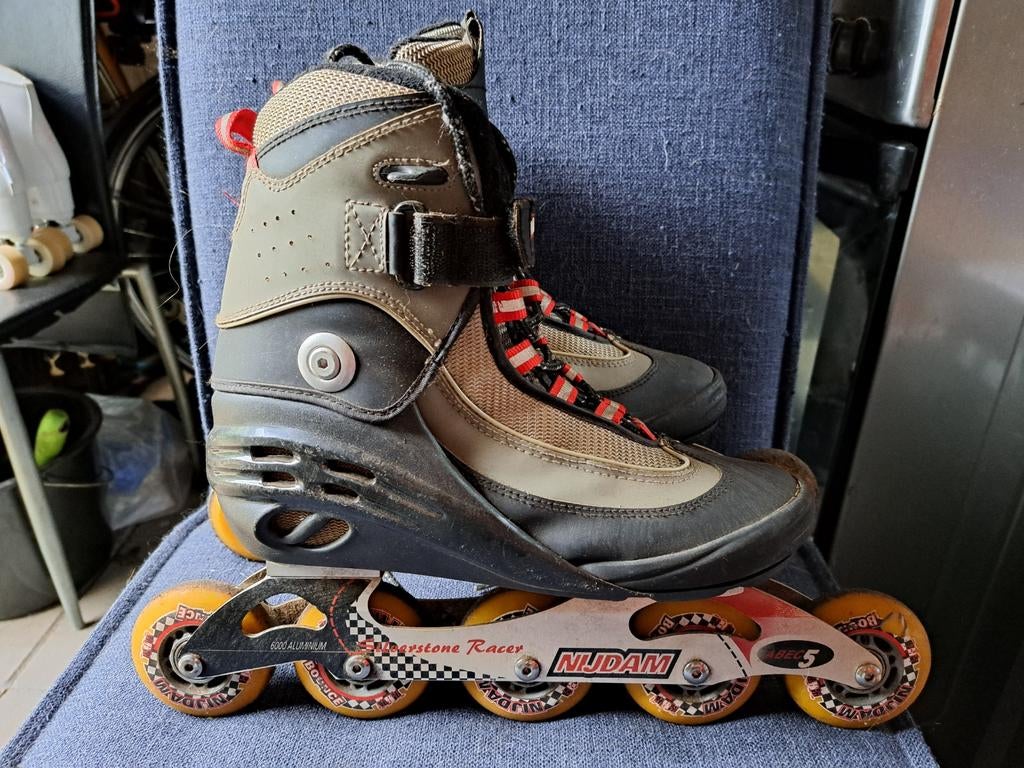 Nijdam Skeelers / Inline Skates Maat 42, Ophalen, Gebruikt, Inline skates 5 wielen, Overige merken