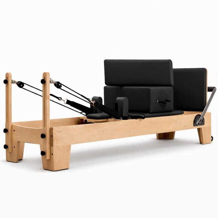 Pilates Reformer Studio Kwaliteit Hout | 6 Veren PH Fitness, Sport en Fitness, Yoga en Pilates, Nieuw, Overig, Ophalen of Verzenden
