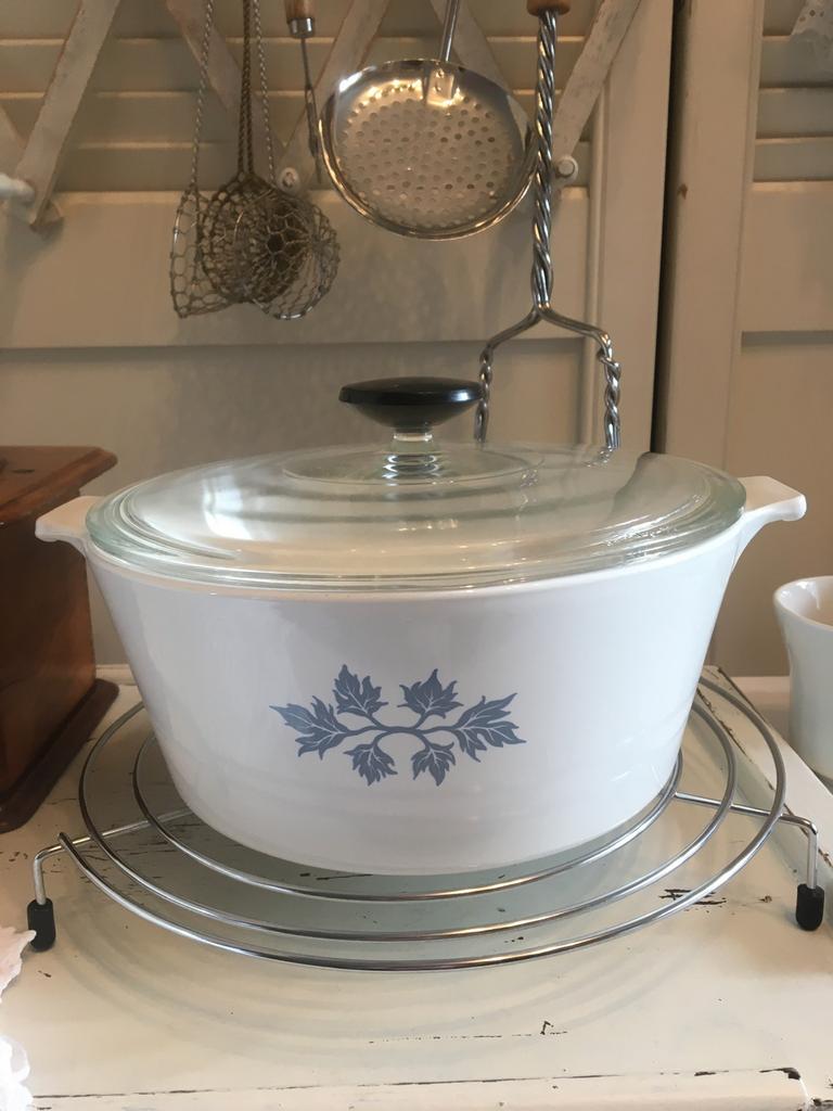 Vintage Blue-Band ovenschaal pyroflam, Antiek en Kunst, Ophalen of Verzenden