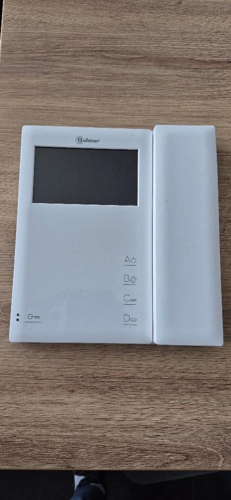 Golmar Tekna-S Plus video intercom / monitor, Ophalen, Terugspreekfunctie, Zo goed als nieuw, Bedraad