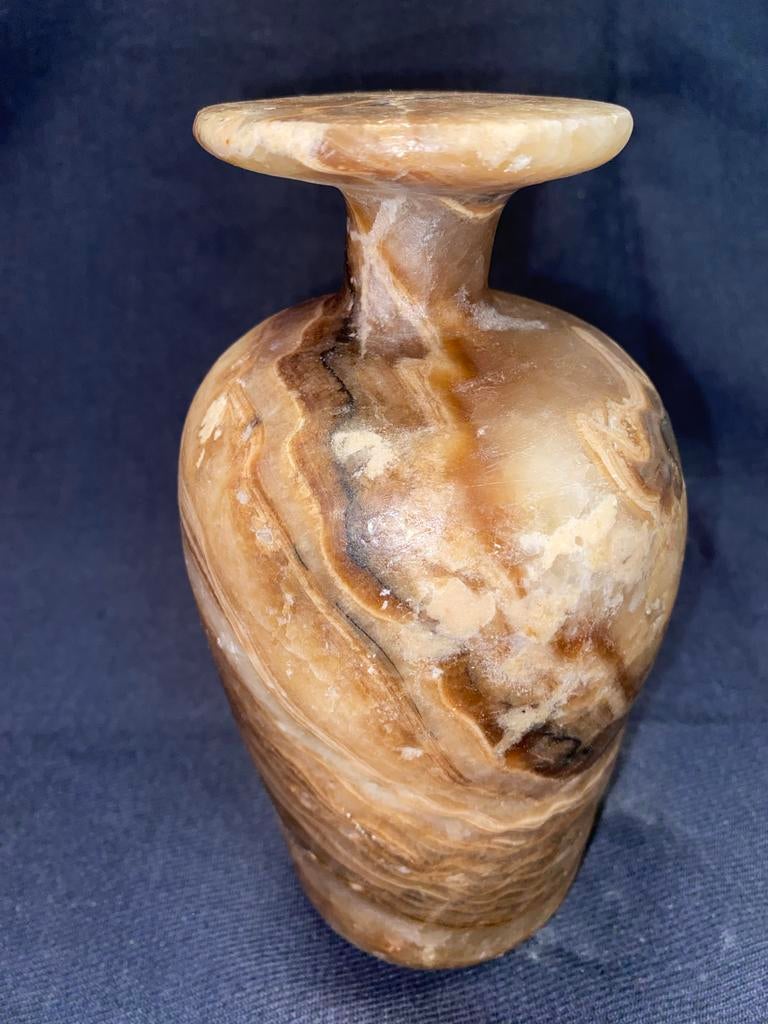 Onyx Beker/Vaas - Uniek Natuursteen Design, Ophalen of Verzenden