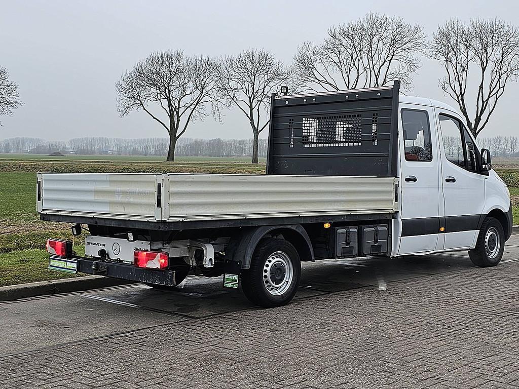 MERCEDES-BENZ SPRINTER 314 dub cab open-laadbak, Gebruikt, Euro 6, 143 pk, 7 stoelen