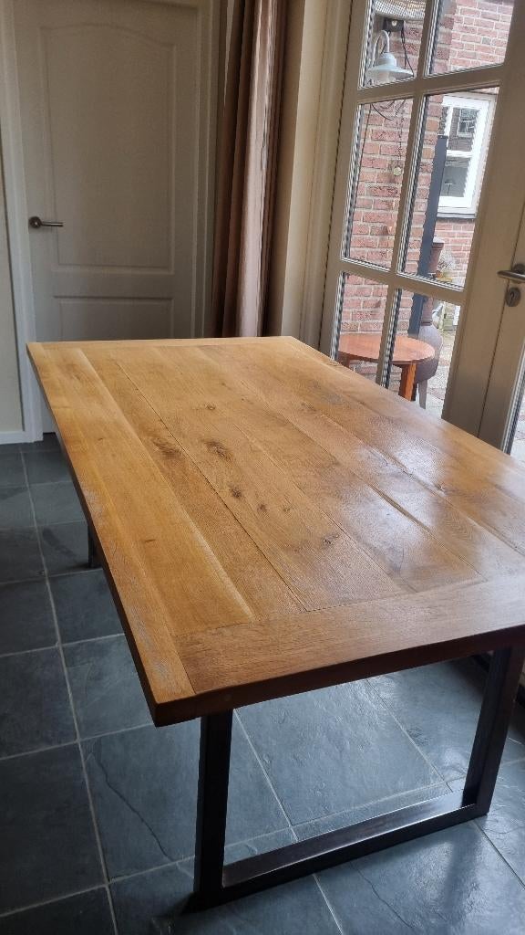 eettafel, Ophalen, Teakhout, 50 tot 100 cm, Zo goed als nieuw