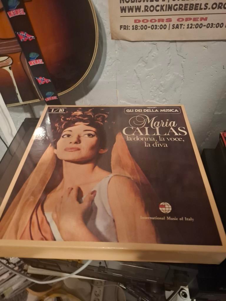 2x Klassieke Opera Box Compleet - Maria Callas, Cd's en Dvd's, Vinyl | Klassiek, Ophalen, Gebruikt, Modernisme tot heden, Opera of Operette