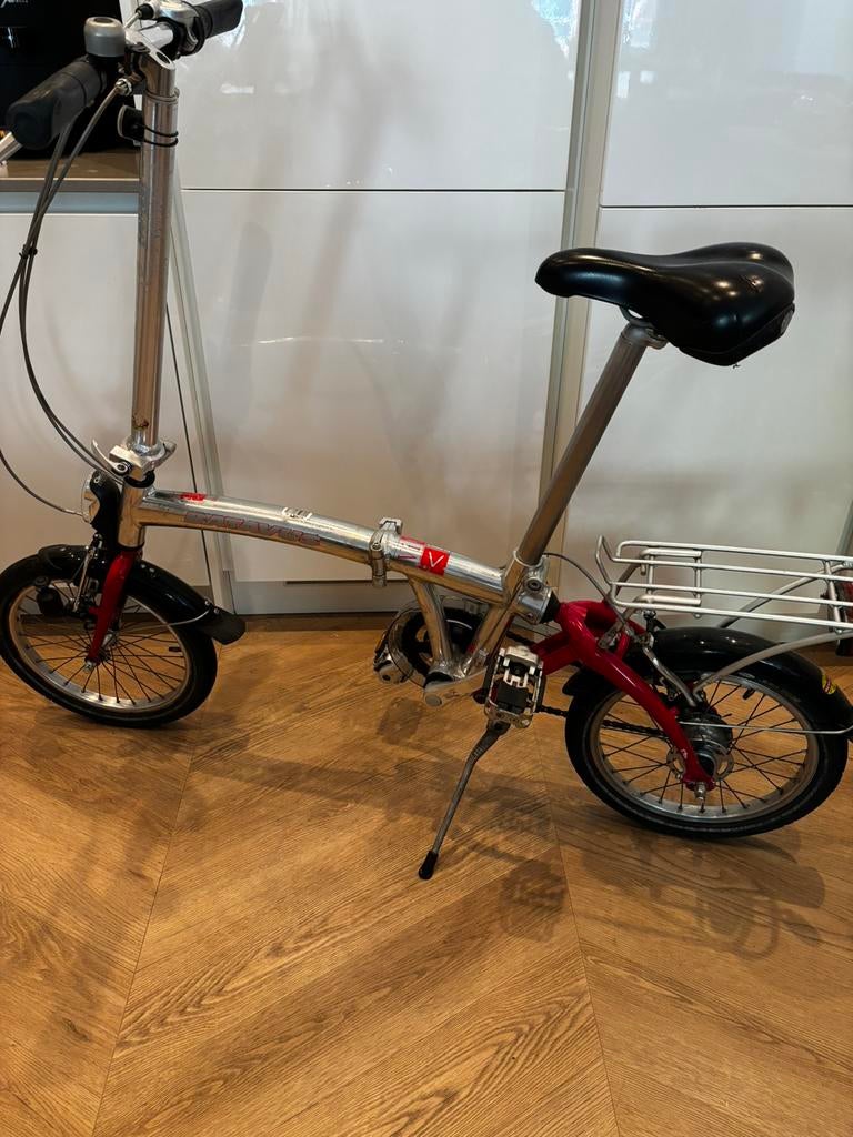 Batavus vouwfiets, Fietsen en Brommers, Ophalen, Gebruikt, 16 tot 18 inch, Versnellingen