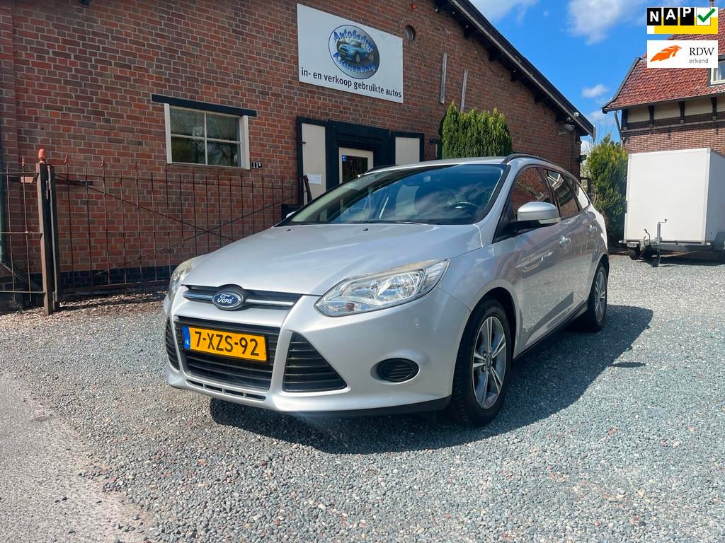 Ford Focus Wagon 1.0 EcoBoost Edition ( Navigatie + Cruise c, Euro 5, Gebruikt, Zwart, Origineel Nederlands