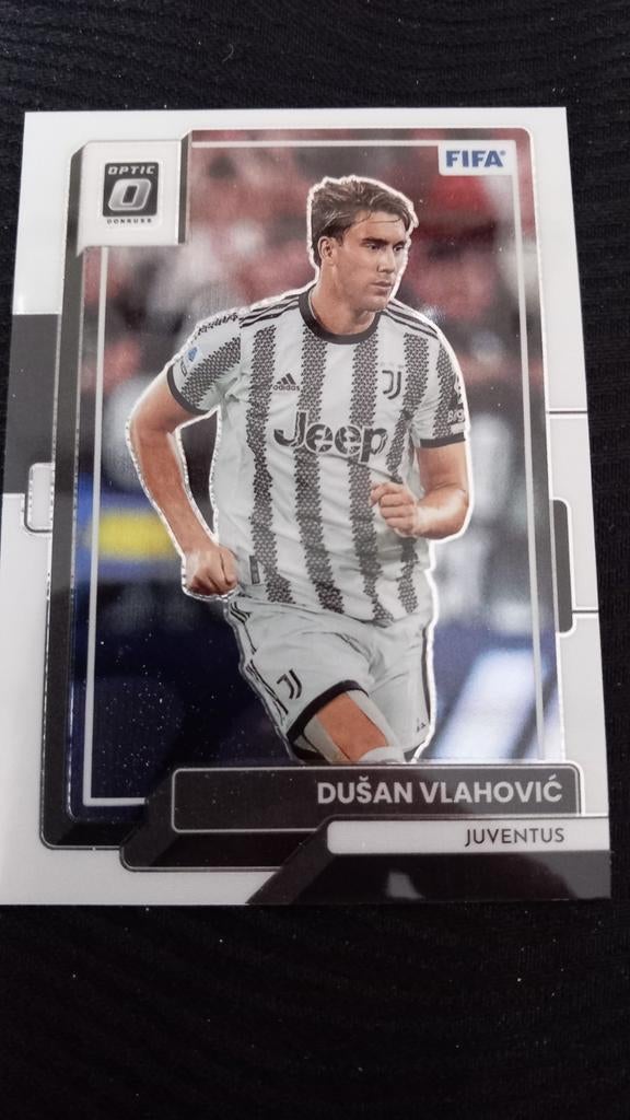 Dušan Vlahović Juventus Panini Donruss Soccer kaart, Ophalen of Verzenden