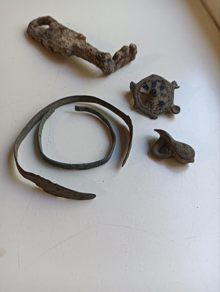 Lot Romeinse bodemvondsten, Ophalen of Verzenden