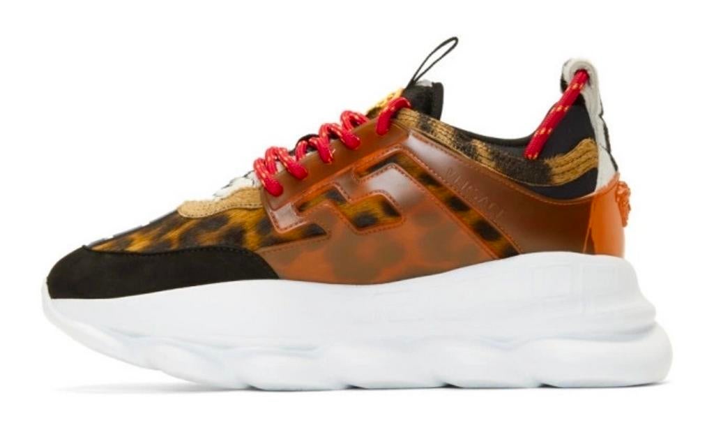 Versace sneakers maat 40, Zwart, Ophalen of Verzenden, Versace, Sneakers of Gympen