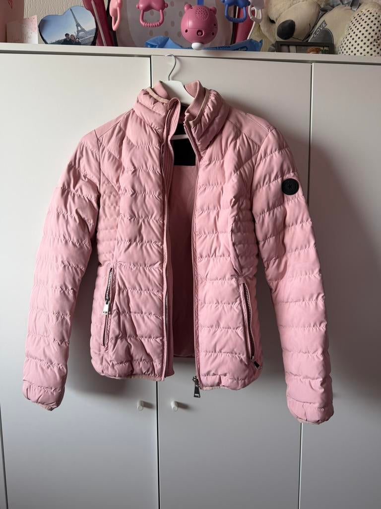 Air force jas, Kleding | Dames, Jassen | Zomer, Ophalen of Verzenden, Zo goed als nieuw, Maat 34 (XS) of kleiner, Roze