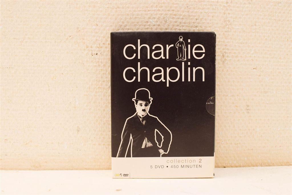 5 dvd box Charlie Chaplin 48874, Ophalen of Verzenden, Gebruikt