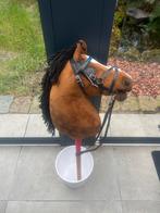 Stokpaard Hobby Horse - Bruin met hoofdstel, Ophalen of Verzenden, Zo goed als nieuw, Jongen of Meisje
