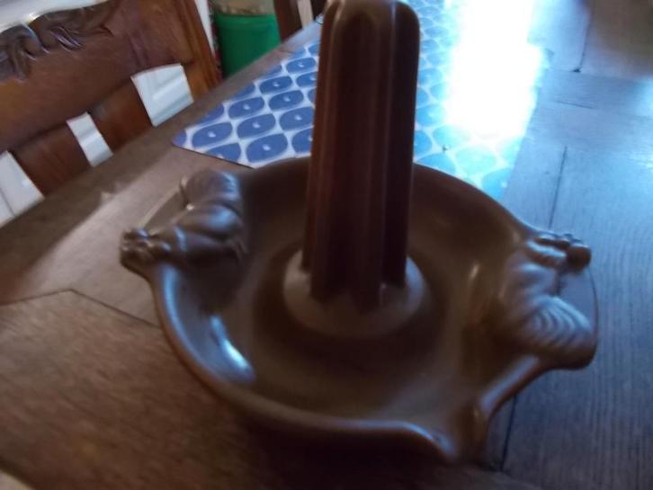 Romertopf kipbrader , kipstandaard., Huis en Inrichting, Keuken | Servies, Zo goed als nieuw, Overige typen, Overige stijlen, Keramiek