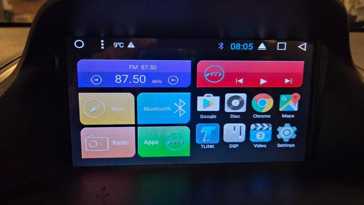 Android Multimedia  voor  opel antara, Auto diversen, Autoradio's, Gebruikt, Ophalen of Verzenden