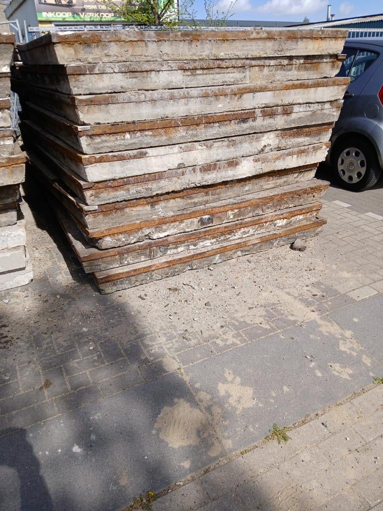 Stelconplaten., Ophalen of Verzenden, Overige materialen, Minder dan 4 cm, Minder dan 5 m²