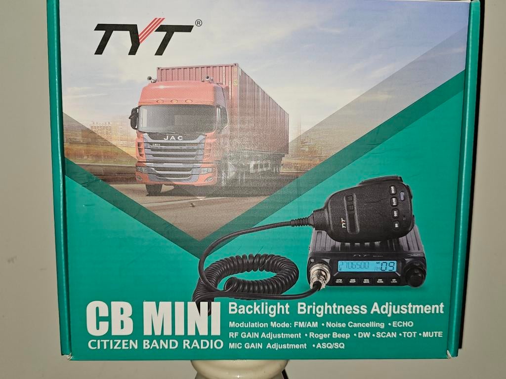 Tyt mini CB 24.715-30.105 MHz

AM FM 12/11/10 meter, Telecommunicatie, Zenders en Ontvangers, Verzenden, Nieuw