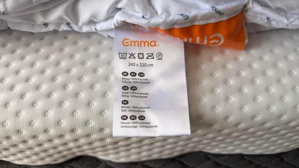 Z.g.a.n Emma duvet zomer én lente/herfst dekbedden 240 x 220, Huis en Inrichting, Slaapkamer | Beddengoed, Wit, Tweepersoons, Ophalen of Verzenden