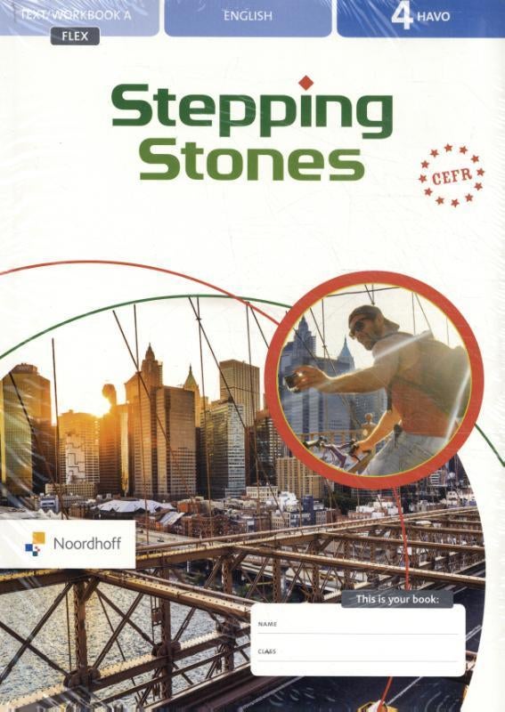Stepping Stones 4 havo text/workbook, Boeken, Engels, Ophalen of Verzenden, Noordhoff Uitgevers, HAVO
