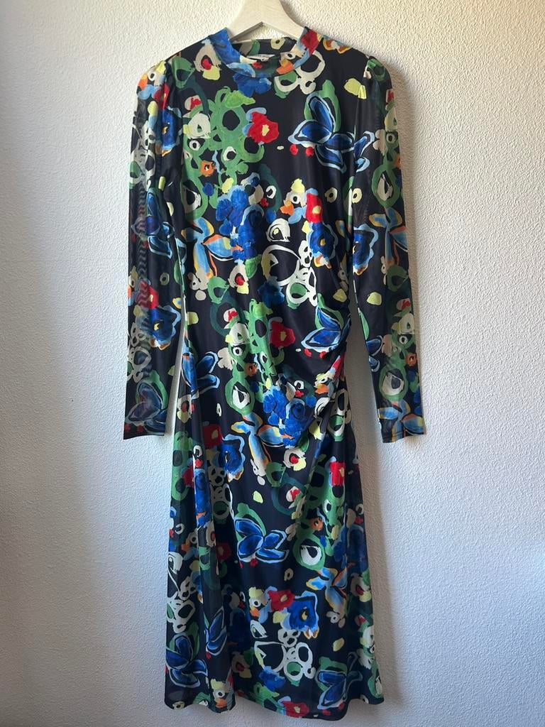 Jurk Pom Amsterdam maat 38, Kleding | Dames, Ophalen of Verzenden, Zo goed als nieuw, Maat 38/40 (M), Onder de knie