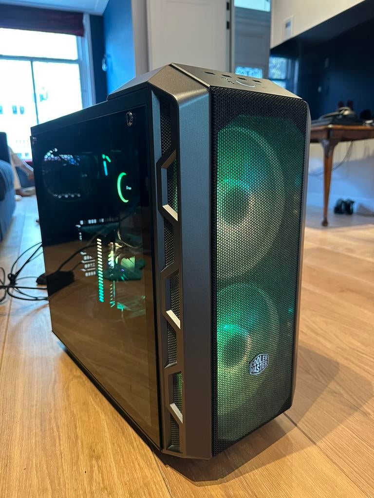 Mid range Gaming PC, RX 6700-XT, R7 3700X, 32GB RAM, 2TB SSD, Ophalen, 32 GB, Zo goed als nieuw, Gaming