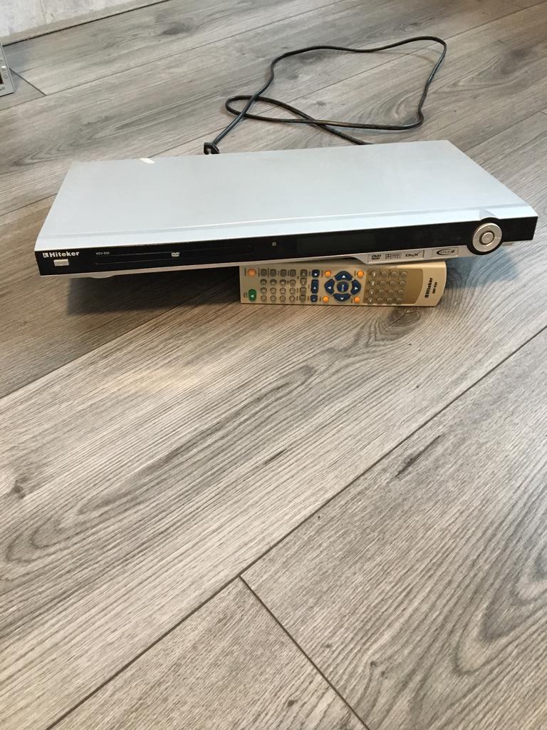 Cd dvd recorder met afstandsbediening scart aansluiting, Ophalen, Gebruikt, Overige merken