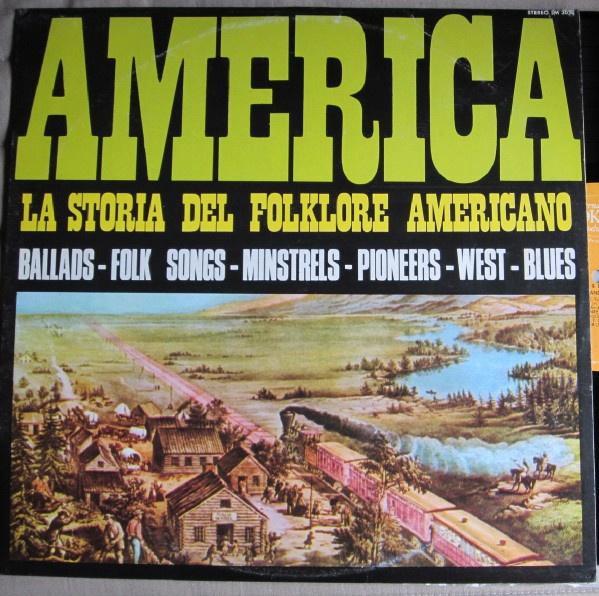 Ruil/koop America La Storia Del Folklore Americano (LP 1971), Cd's en Dvd's, Vinyl | Country en Western, Gebruikt, 12 inch, Ophalen of Verzenden