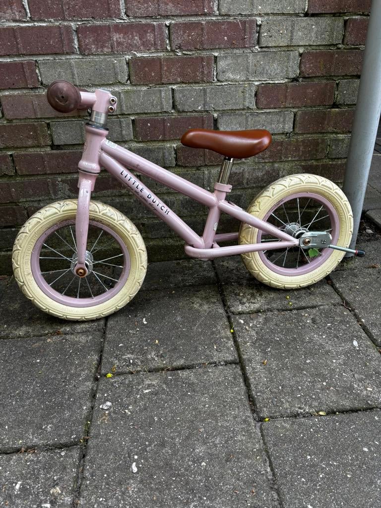 Loopfiets little dutch, Fietsen en Brommers, Ophalen, Gebruikt, Minder dan 16 inch