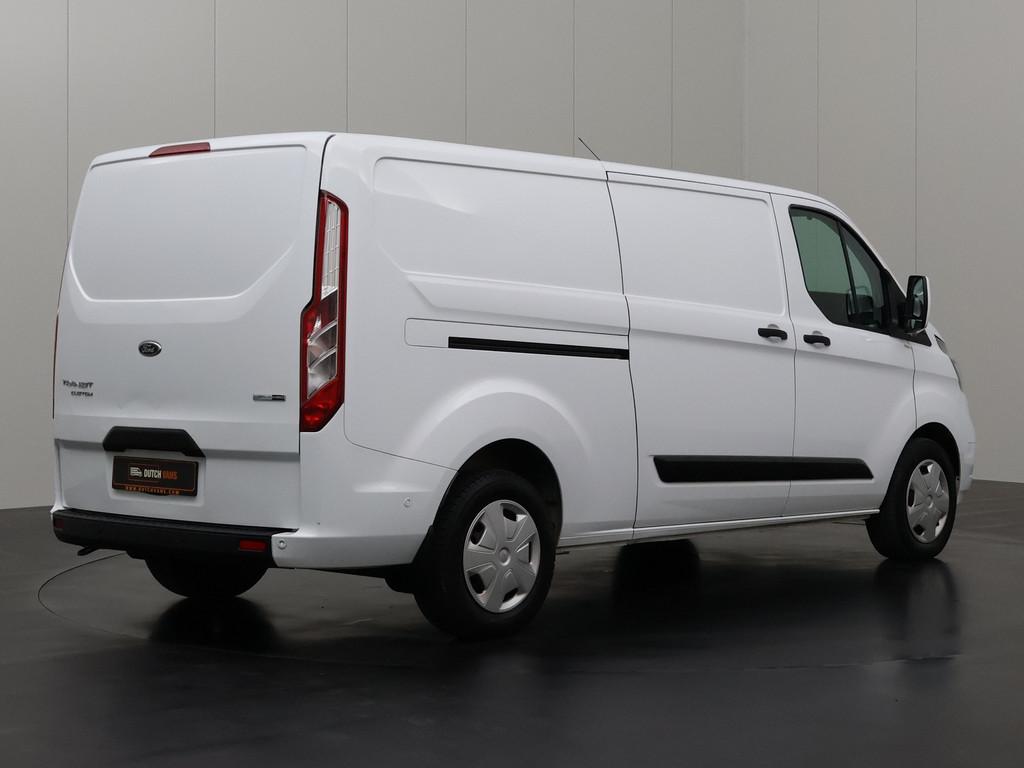 Ford Transit Custom 2.0TDCi 130PK Lang | Airco | Cruise | 3-, Auto's, Bestelauto's, Gebruikt, Euro 6, LED verlichting, 2800 kg