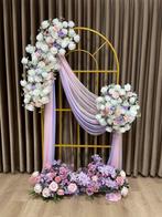 Te huur: Backdrop bridalshower of babyshower, Ophalen, Zo goed als nieuw, Geboorte of Huwelijk