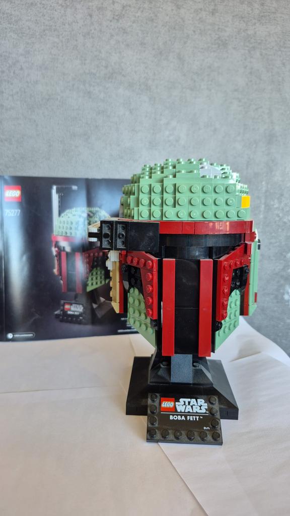 Lego star wars boba fett helmet 75277, Star Wars, Lego, Compleet, Ophalen of Verzenden
