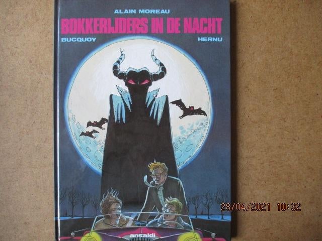 adv1735 alain moreau 2 hc, Eén stripboek, Ophalen, Gelezen