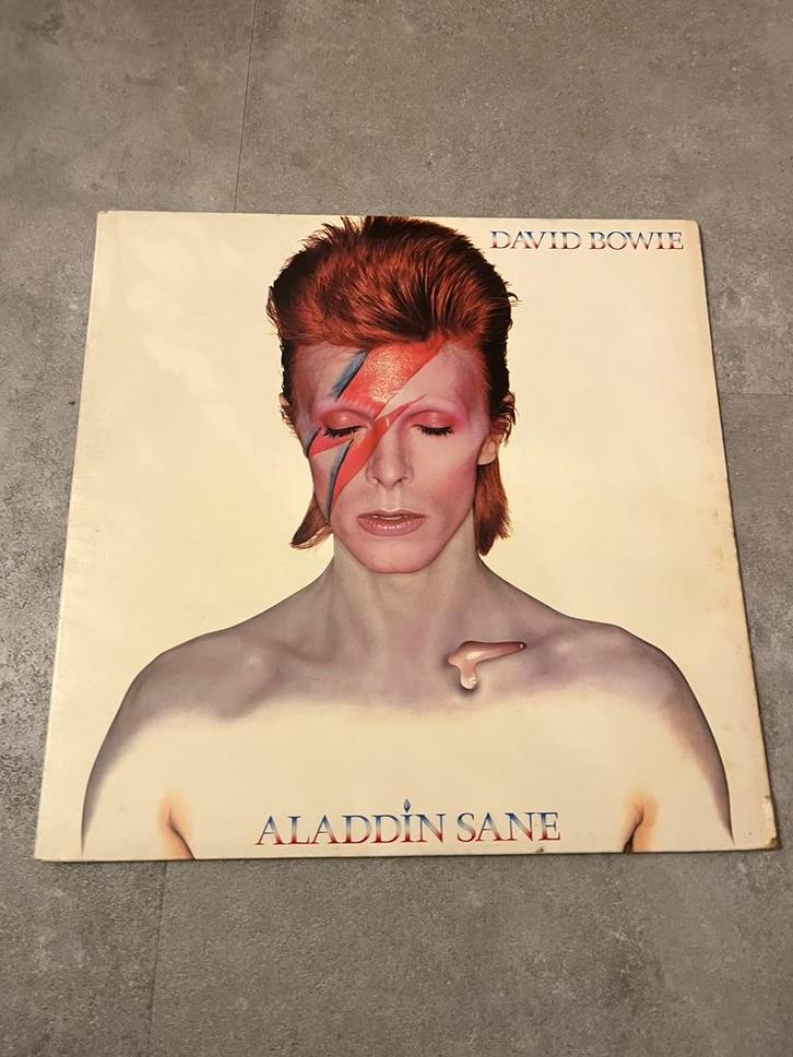 Aladdin Sane - Original 1973 1st pressing - David Bowie, Cd's en Dvd's, Vinyl | Rock, Zo goed als nieuw, Poprock, 12 inch, Ophalen of Verzenden