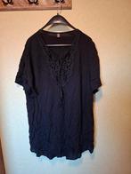 Shein strandjurk zwart bohemian met kant v-hals 4xl-52, Zwart, Maat 46/48 (XL) of groter, Ophalen of Verzenden, Zo goed als nieuw