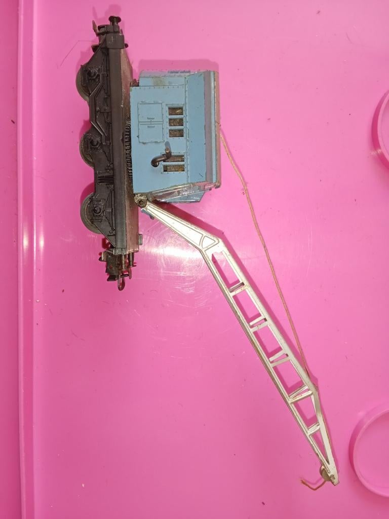 Vintage Märklin H0 4611 Kraanwagen - Gebruikt, Hobby en Vrije tijd, Modeltreinen | H0, Wisselstroom, Gebruikt, Wagon, Ophalen of Verzenden