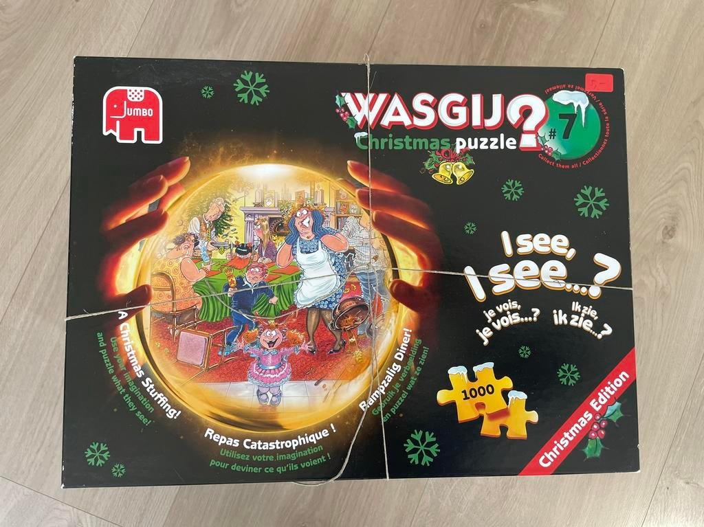Wasgij puzzel 1000 stuks, Hobby en Vrije tijd, Denksport en Puzzels, Ophalen of Verzenden, Minder dan 500 stukjes, Zo goed als nieuw