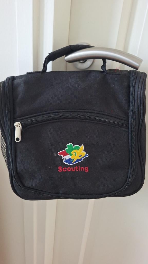 Reis toilettas Scouting, Sieraden, Tassen en Uiterlijk, Toilettassen, Ophalen of Verzenden, Gebruikt, Zwart, Jongen of Meisje