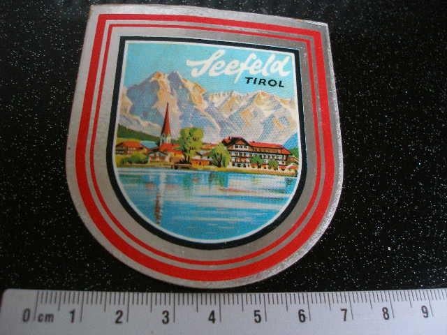 folie sticker seefeld tirol, Verzenden, Zo goed als nieuw, Overige typen