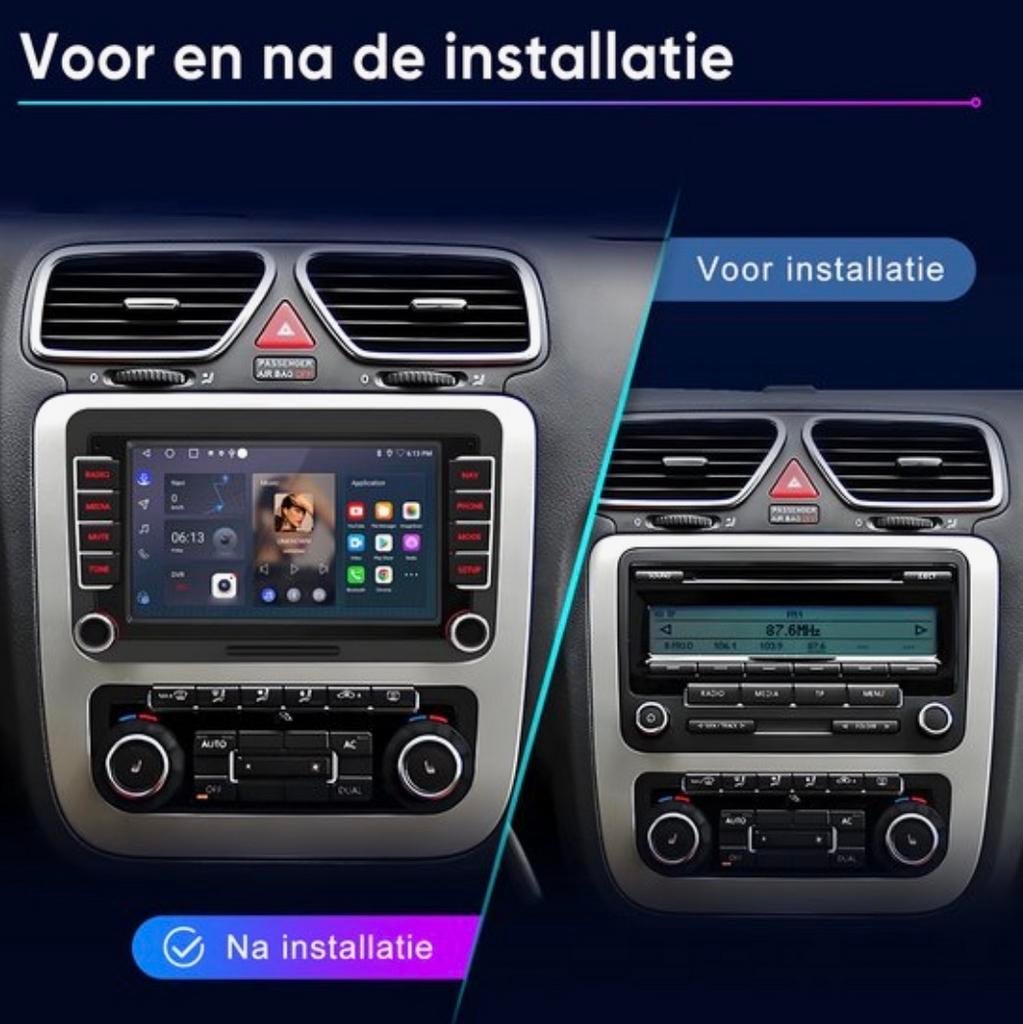 Multimedia Systeem incl. installatie voor VW Polo 2009-2014, Auto diversen, Autoradio's, Ophalen of Verzenden, Nieuw