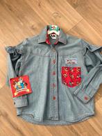 Vintage spijkerblouse Alfred Jodocus Kwak AJK 116, Ophalen of Verzenden, Zo goed als nieuw, Jongen, Overhemd of Blouse
