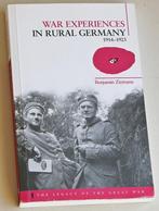War Experiences in Rural Germany 1914-1923, Ophalen of Verzenden, Voor 1940, Overige onderwerpen, Benjamin Ziemann