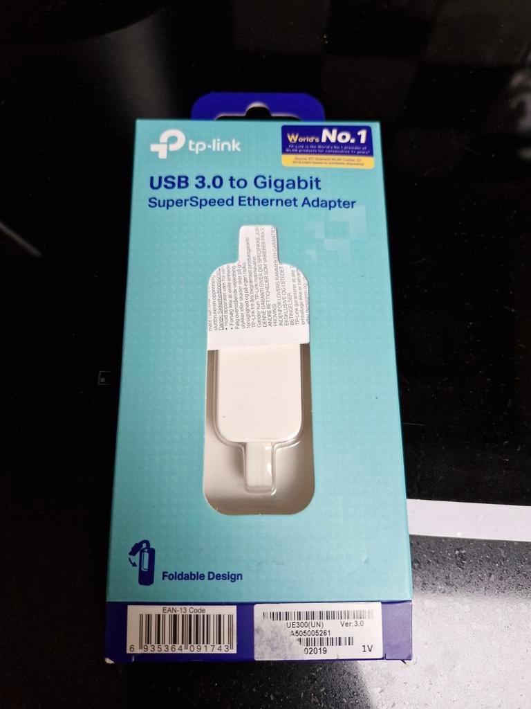 TP-Link USB 3.0 naar Gigabit SuperSpeed Ethernet Adapter, Ophalen of Verzenden, Nieuw, Extern, TP-Link