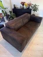 Bank (antraciet/bruinig) uit 2021, Huis en Inrichting, Banken | Bankstellen, Ophalen, Gebruikt, Overige maten, 75 tot 100 cm