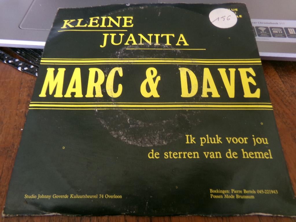 Marc & Dave – Kleine Juanita /	Ik Pluk Voor Jou De Sterren, Ophalen of Verzenden, Gebruikt, Nederlandstalig