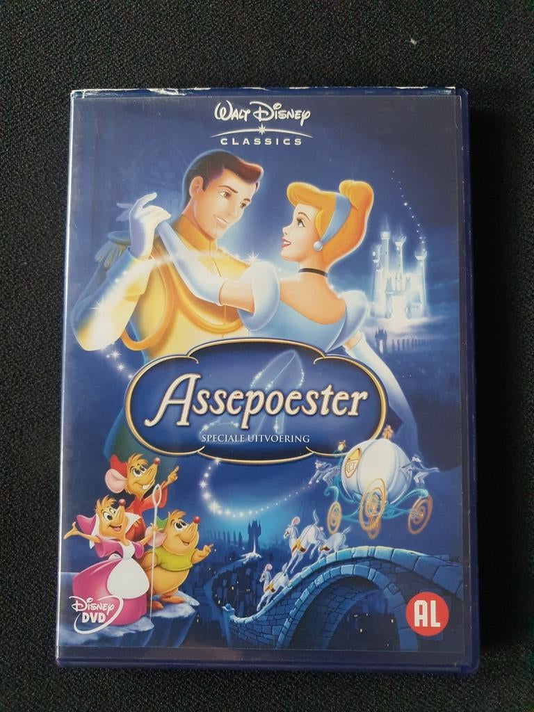 Disney: Assepoester, Alle leeftijden, Ophalen of Verzenden, Zo goed als nieuw, Amerikaans