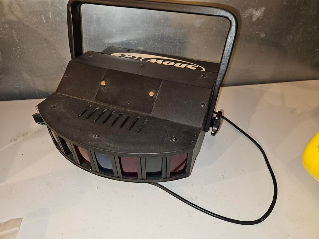 Old school showtec derby set van 4, Muziek en Instrumenten, Licht en Laser, Ophalen of Verzenden, Licht