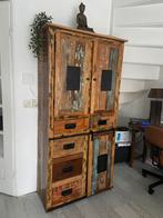 Blikvanger! Industriële Jupiter Iron Works Kast Recycled Hou, Ophalen of Verzenden, Zo goed als nieuw, 25 tot 50 cm, Metaal
