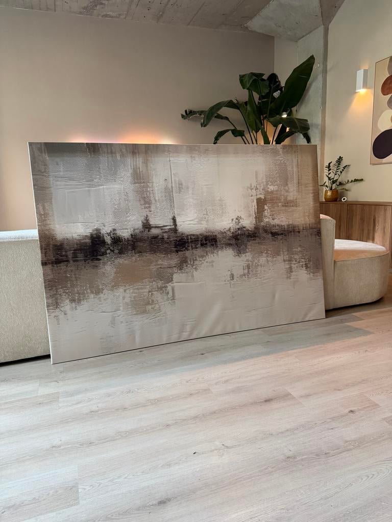 Groot Modern Abstract Canvas Schilderij 180x120 cm, Antiek en Kunst, Kunst | Schilderijen | Abstract, Ophalen